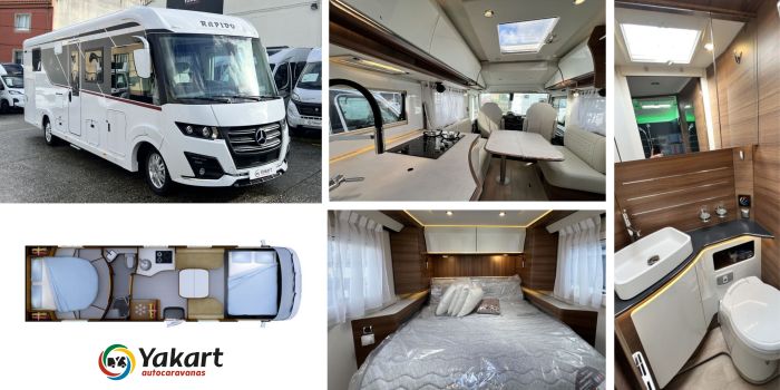 Recopilación imágenes de la autocaravana Rapido I196M ALDE disponible en Yakart Coruña