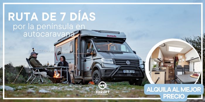 Ruta en autocaravana por la península para disfrutar en verano