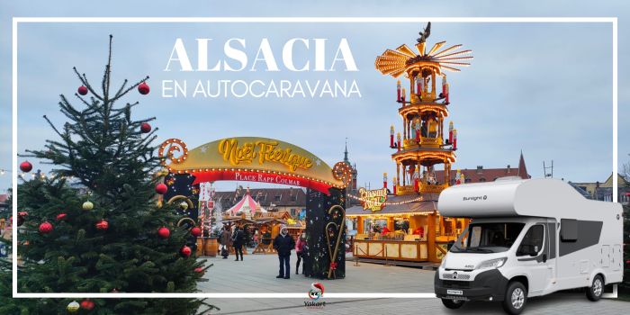 Mercadillos Navidad Alsacia en Autocaravana